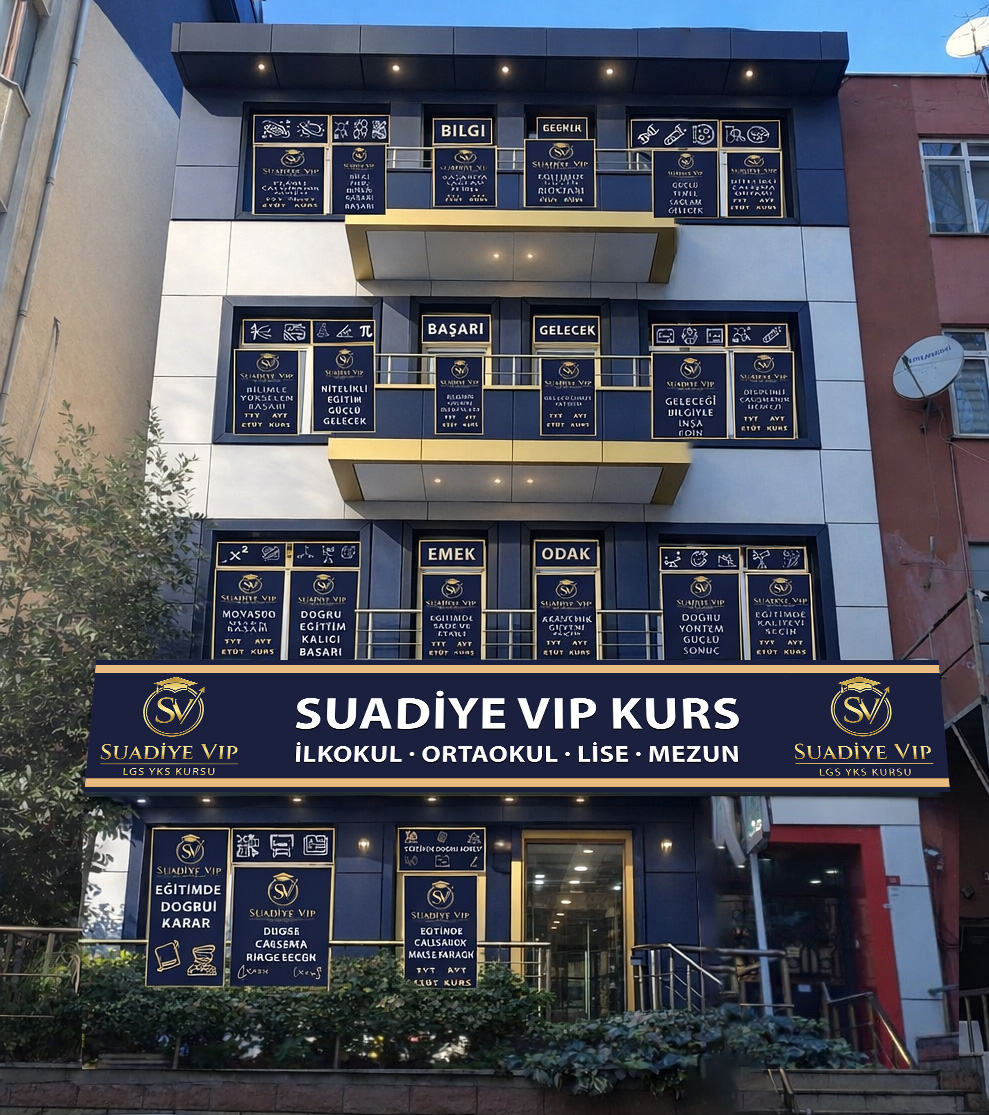 Suadiye VIP Kurs binası - Kadıköy Suadiye'de eğitim merkezi
